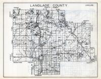Langlade County Map, Wisconsin State Atlas 1933c